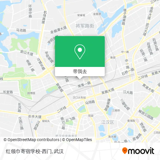 红领巾寄宿学校-西门地图