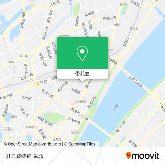 桂云裁缝铺地图