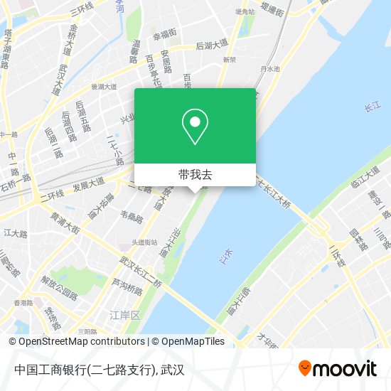 中国工商银行(二七路支行)地图