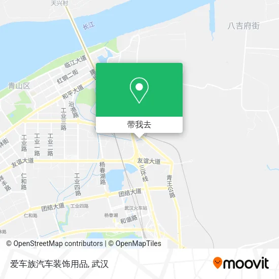 爱车族汽车装饰用品地图