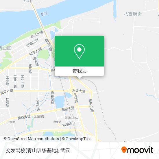 交发驾校(青山训练基地)地图