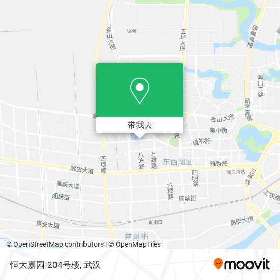 恒大嘉园-204号楼地图