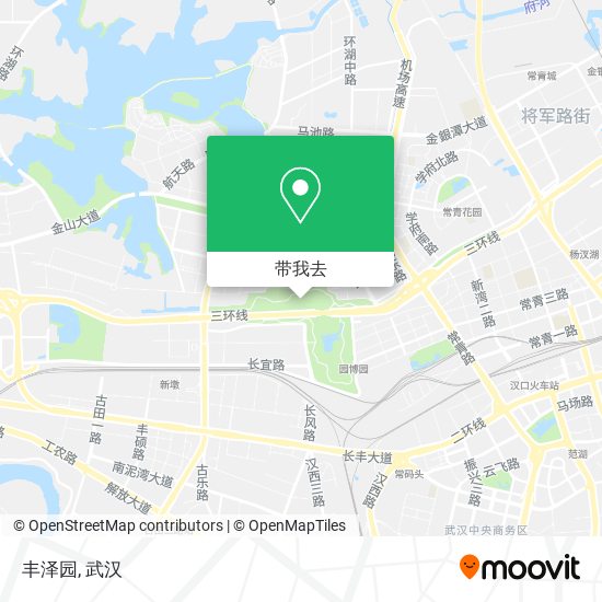丰泽园地图