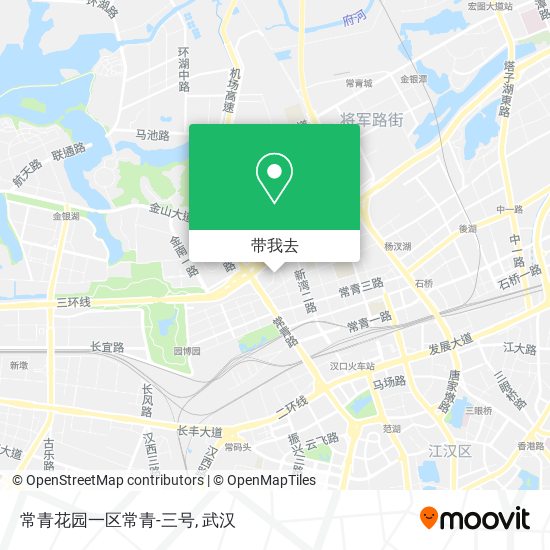 常青花园一区常青-三号地图