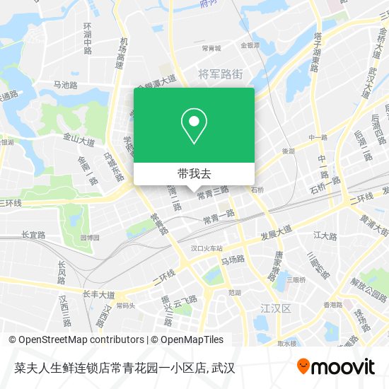 菜夫人生鲜连锁店常青花园一小区店地图