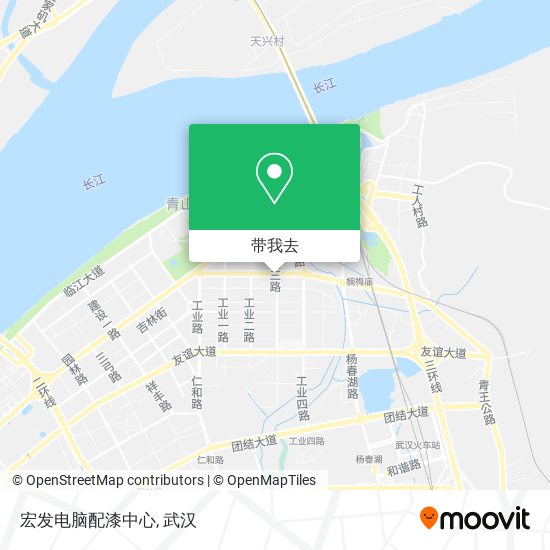 宏发电脑配漆中心地图