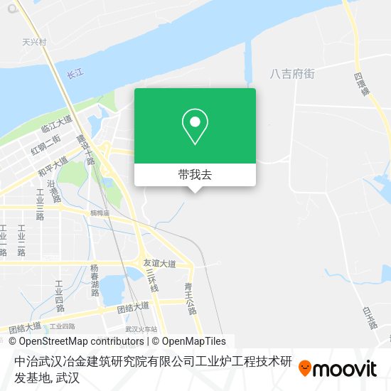 中治武汉冶金建筑研究院有限公司工业炉工程技术研发基地地图