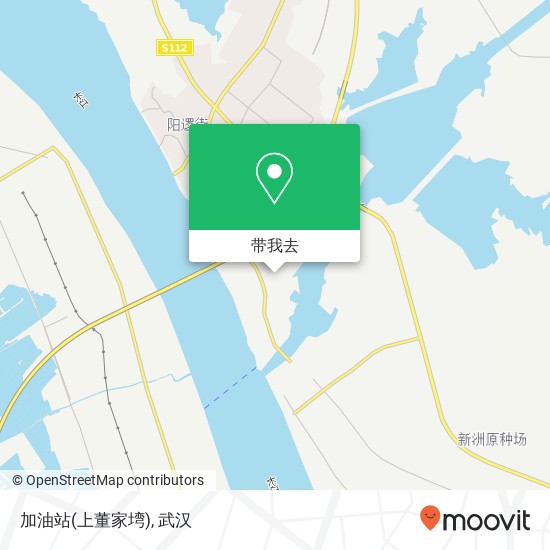 加油站(上董家塆)地图