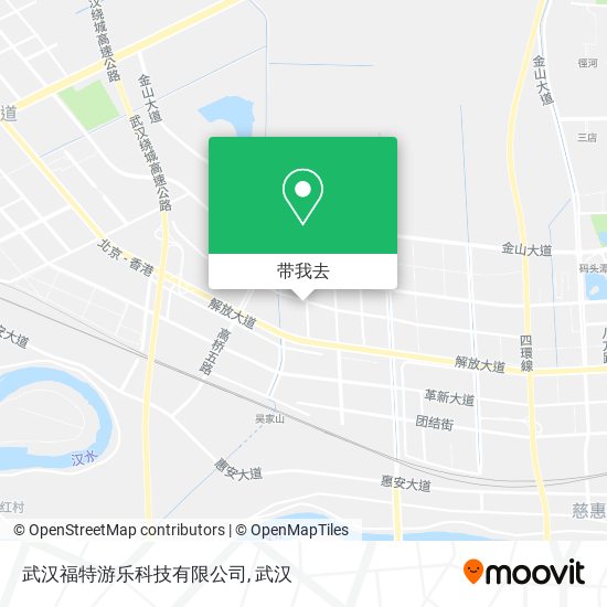 武汉福特游乐科技有限公司地图