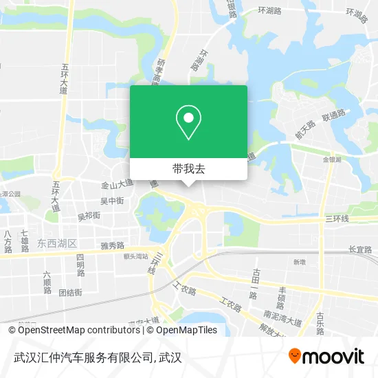 武汉汇仲汽车服务有限公司地图