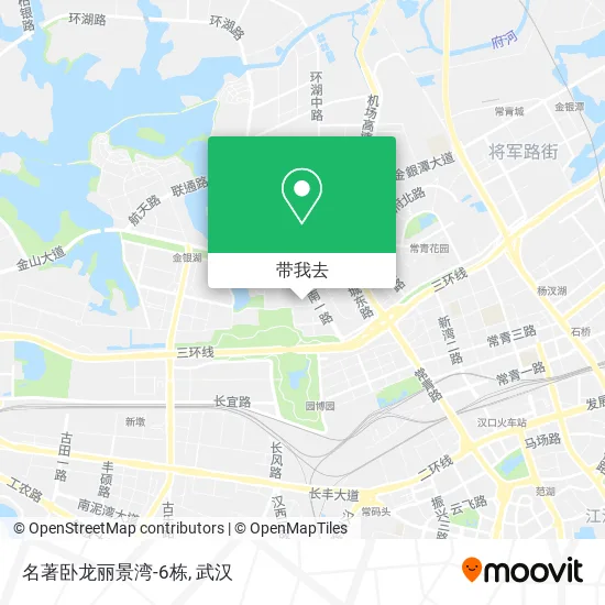 名著卧龙丽景湾-6栋地图