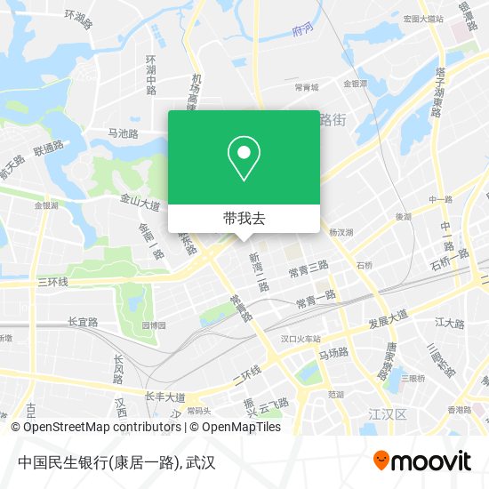 中国民生银行(康居一路)地图