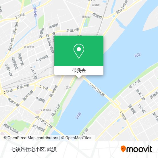 二七铁路住宅小区地图