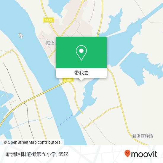 新洲区阳逻街第五小学地图