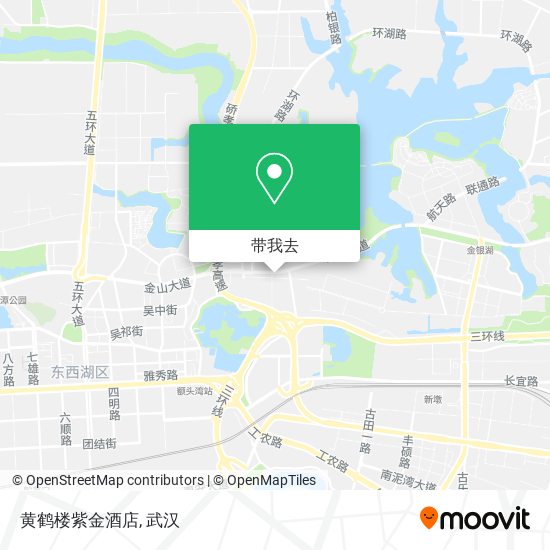 黄鹤楼紫金酒店地图