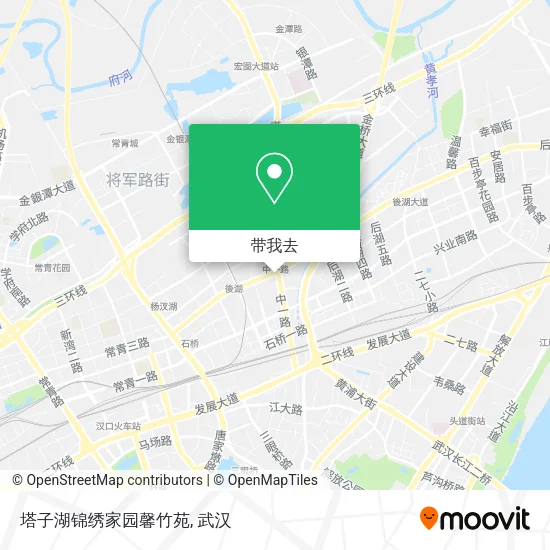 塔子湖锦绣家园馨竹苑地图