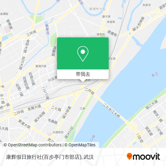 康辉假日旅行社(百步亭门市部店)地图