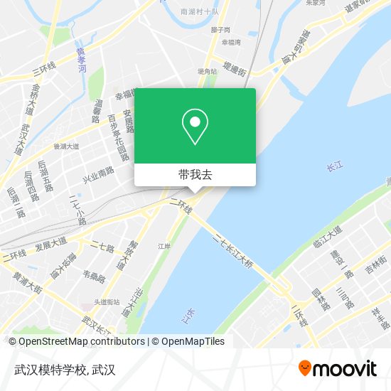 武汉模特学校地图