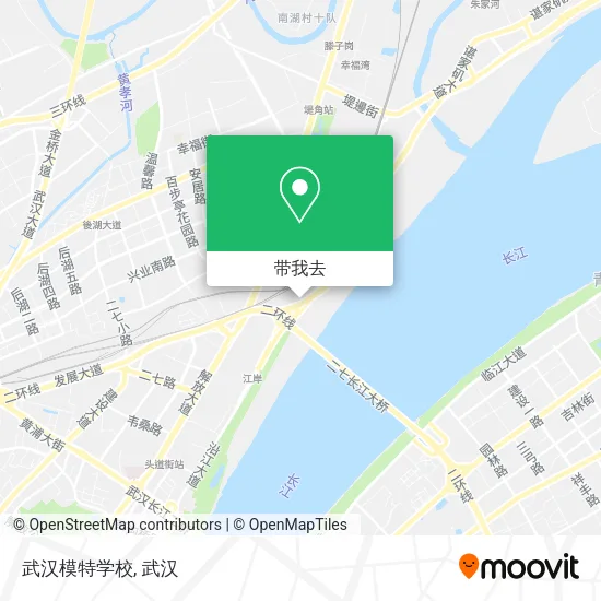武汉模特学校地图