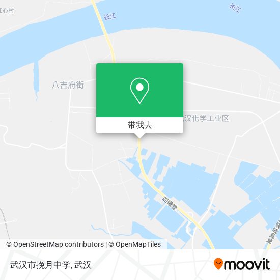 武汉市挽月中学地图