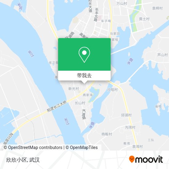 欣欣小区地图