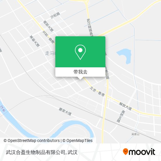武汉合盈生物制品有限公司地图