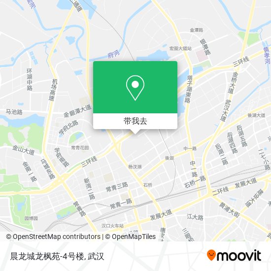 晨龙城龙枫苑-4号楼地图