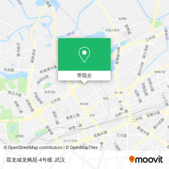 晨龙城龙枫苑-4号楼地图