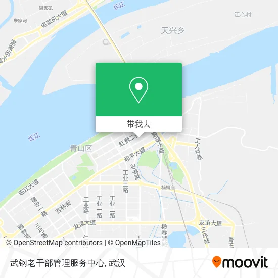 武钢老干部管理服务中心地图