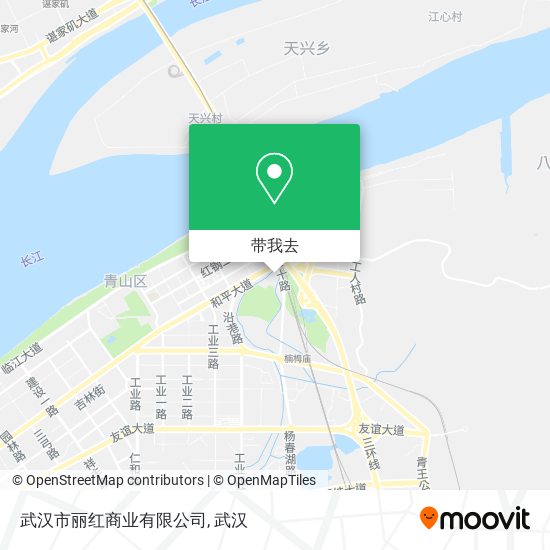 武汉市丽红商业有限公司地图