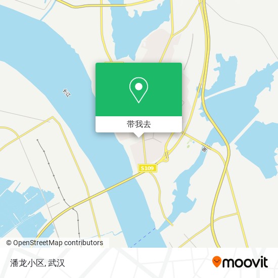 潘龙小区地图