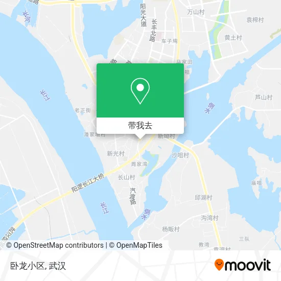 卧龙小区地图