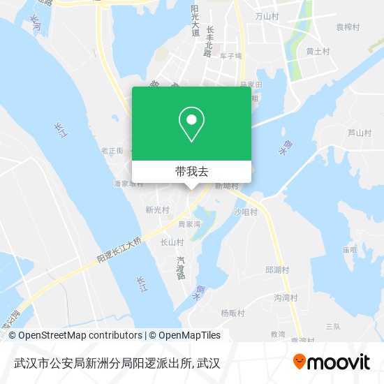 武汉市公安局新洲分局阳逻派出所地图