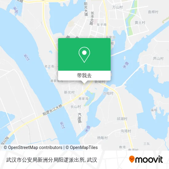 武汉市公安局新洲分局阳逻派出所地图