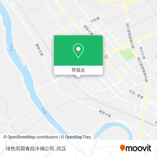 绿色田园食品冷储公司地图