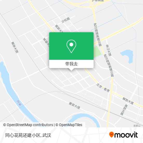 同心花苑还建小区地图
