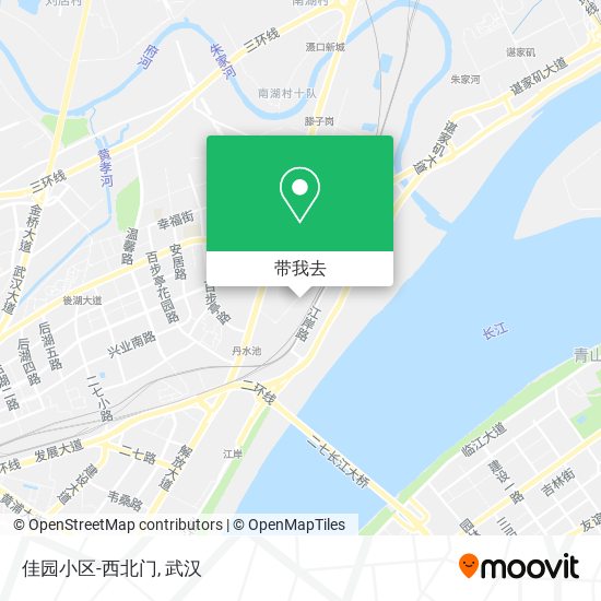 佳园小区-西北门地图