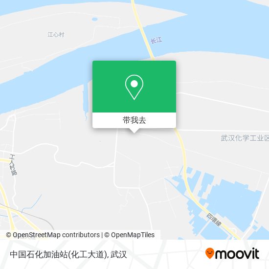 中国石化加油站(化工大道)地图