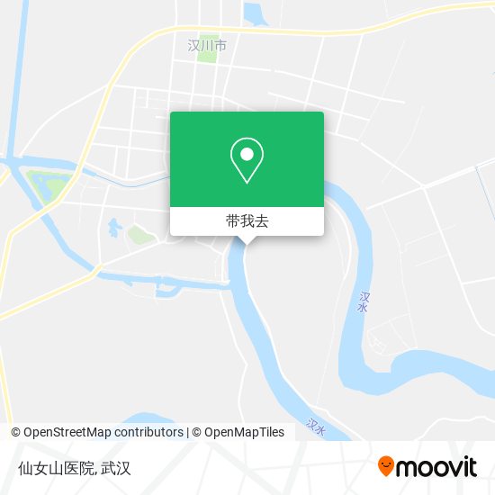仙女山医院地图