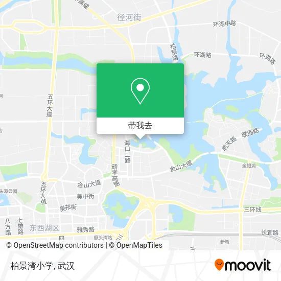 柏景湾小学地图