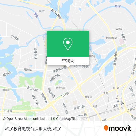 武汉教育电视台演播大楼地图