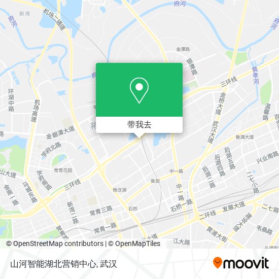 山河智能湖北营销中心地图