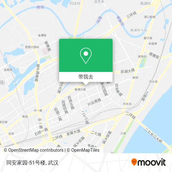 同安家园-51号楼地图