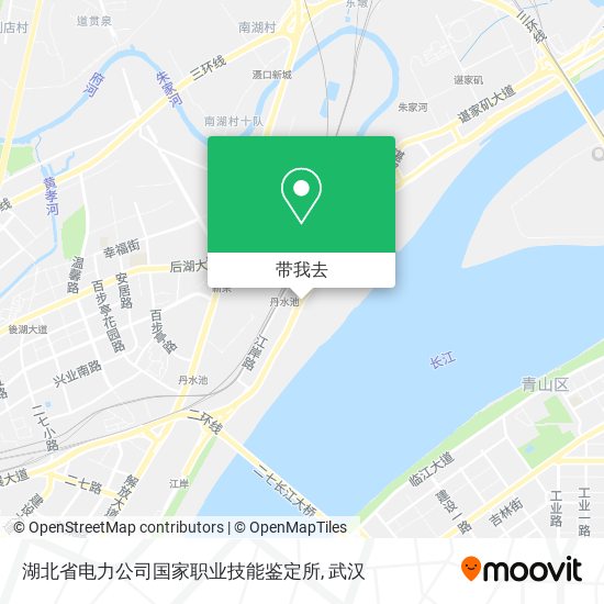 湖北省电力公司国家职业技能鉴定所地图