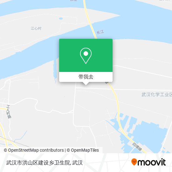 武汉市洪山区建设乡卫生院地图