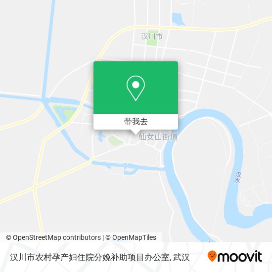 汉川市农村孕产妇住院分娩补助项目办公室地图