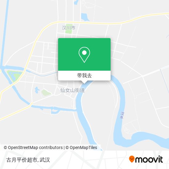古月平价超市地图
