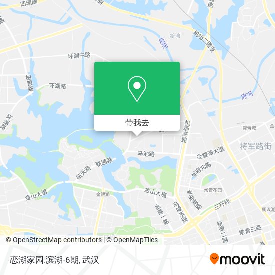 恋湖家园.滨湖-6期地图