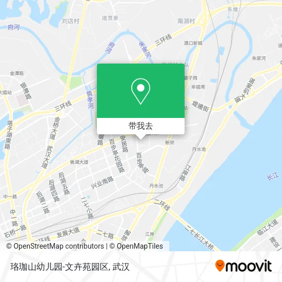 珞珈山幼儿园-文卉苑园区地图