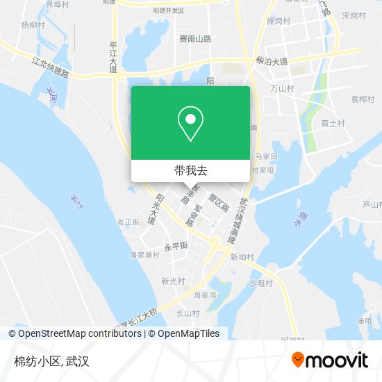 棉纺小区地图